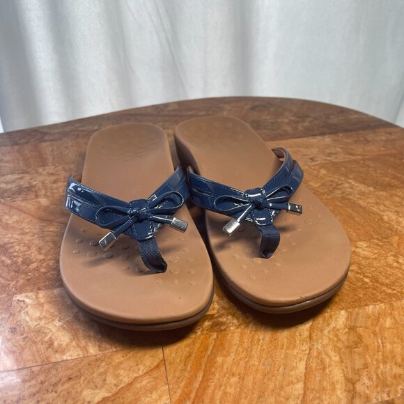 Vionic - Rest Bella X Flip Flop-Comfotable Toe Posts Sandals  WIDE WIDTH - Picture 7 of 15